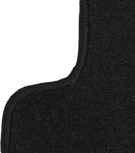 Vista 7 de Spec-D Tuning 4 alfombrillas negras para el piso delanteras y traseras
