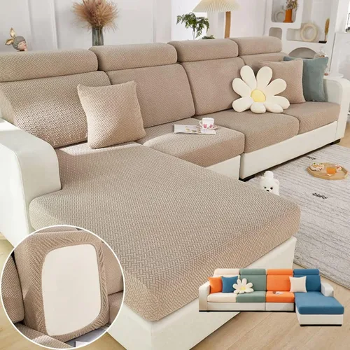 Vista 15 de Fundas para sofá hogar relajantes, Fundas para sofá Hero, Fundas universales para sofá resistentes al desgaste Lavables, Fundas elásticas para sofá