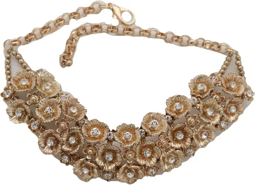 Vista 8 de Pulsera de botas de joyería para mujer, cadena de metal dorado, zapato alto, flor brillante, correa de encanto, boda nupcial, Metal