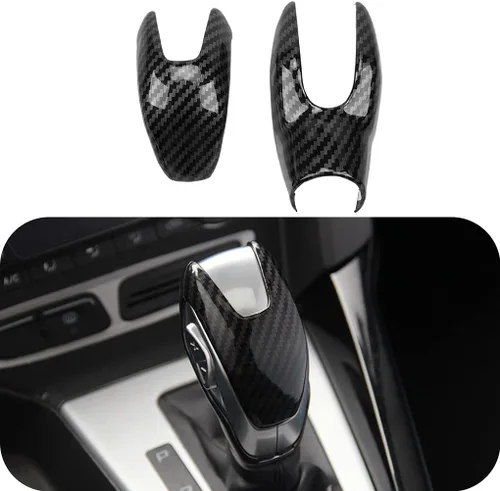 Vista 9 de Cubierta de Cuero para Palanca de Cambios de Auto para Ford EcoSport Escape/Fusion/C-Max Energi Wagon/Fiesta/Focus/Transit Accesorios