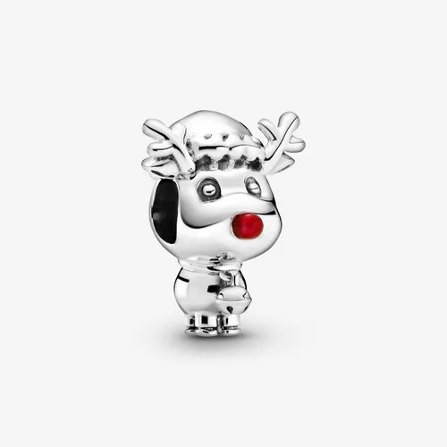 Vista 2 de Dijes de Navidad compatibles con pulseras y collares Pandora, joyería para mujer, abalorios de plata de ley 925