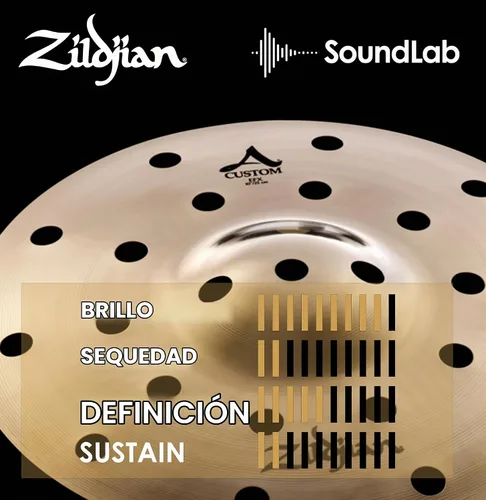 Vista 5 de Zildjian A Custom EFX Splash - 10 pulgadas