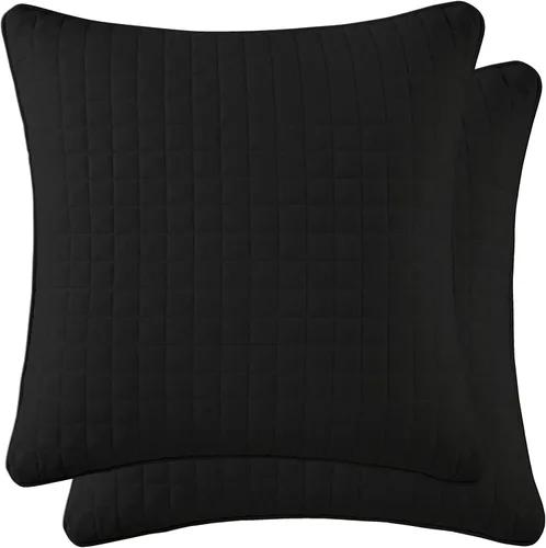 Vista 97 de Fundas Southshore Fine Linens Vilano Springs, para almohada, acolchadas, Microfibra, Pizarra, 20" x 36" 15 - Pizarra