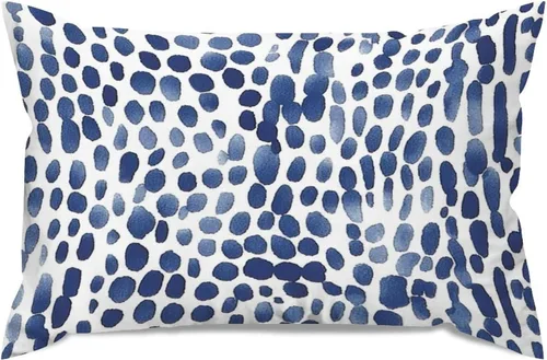 Vista 14 de Fundas de almohada con estampado de leopardo y guepardo negro y marrón, 12 x 18 pulgadas, fundas de cojín de granja para sofá, sala de estar