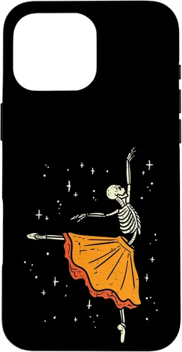 Vista 18 de Funda para iPhone 13 Pro Dancing Skeleton Ballerina Ballet Dance Halloween Girl Women Case