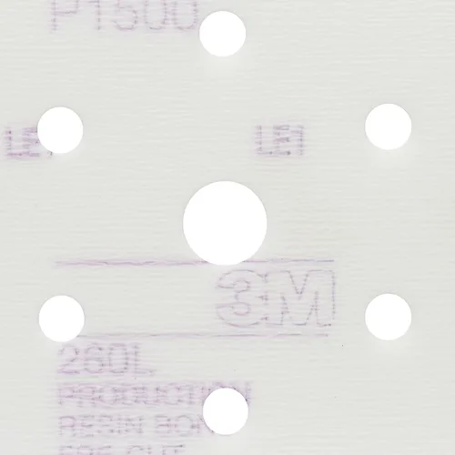 Vista 5 de 3M 17 Hookit - Disco de película para acabado, antipolvo, 6 pulgadas, P8., P600, 3