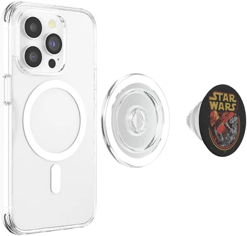 Vista 4 de Star Wars: The Rise Of Skywalker Kylo Ren Group Shot PopSockets MagSafe PopGrip para iPhone