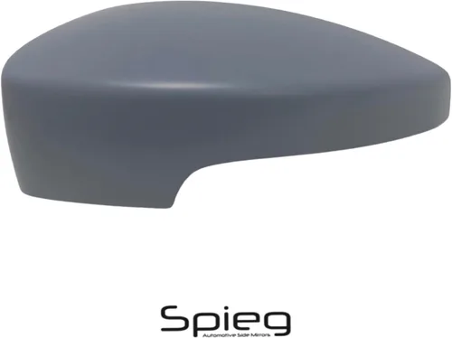 Vista 8 de Spieg Cubierta del espejo lateral del conductor para Ford Focus Escape C-Max se adapta con modelos de señal de giro Tapa de carcasa imprimada