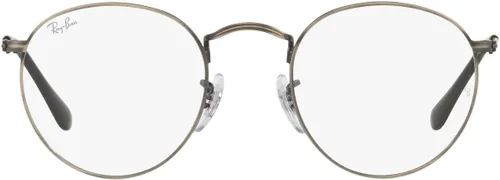 Vista 65 de Ray-Ban unisex-adult Rx3447v Round Metal Round Prescription Eyewear Frames