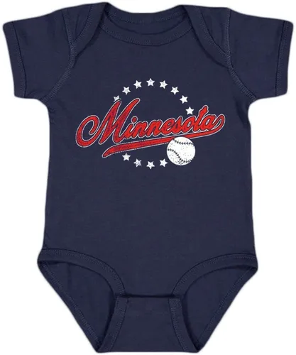 Vista 14 de Body para niños de estilo retro vintage para fanáticos del béisbol Arizona - Negro