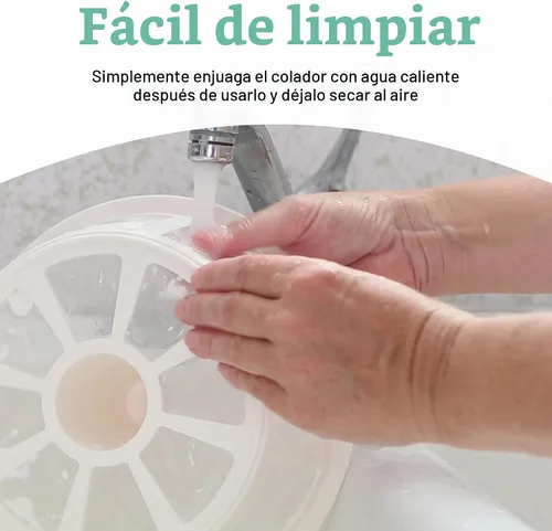 Vista 6 de Euro Cuisine GY50 - Máquina para hacer yogur griego con cesta de malla ultrafina, sin BPA, colador de yogur griego patentado para yogur griego
