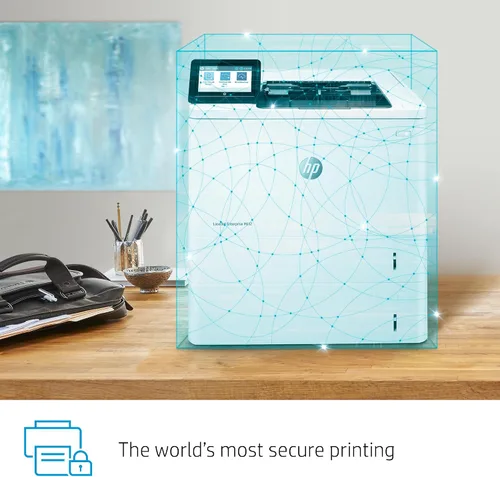 Vista 9 de HP LaserJet Enterprise M612x Impresora monocromática con Ethernet integrado, impresión de 2 caras y bandeja de papel adicional (7PS87A), color blanco