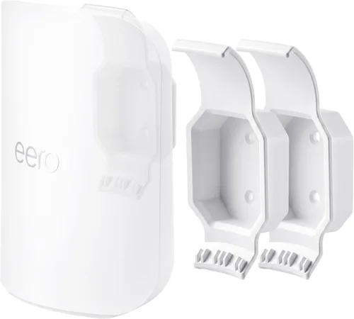Vista 11 de Soporte de montaje en pared para eero 7 router Mesh Wi-Fi System – Sin cables desordenados, soporte de pared para extensor eero 7, soporte