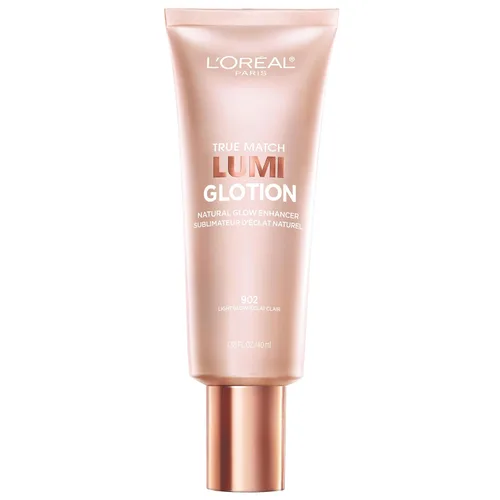 Vista 14 de L'Oréal Paris Maquillaje True Match Lumi Glotion, Potenciador de brillo natural, Iluminador resaltador, Gotas bronceadoras para un brillo bañado por