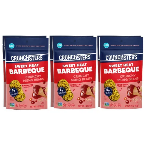 Vista 10 de Crunchsters Beyond - Bocadillo de proteína de tocino, 4 onzas