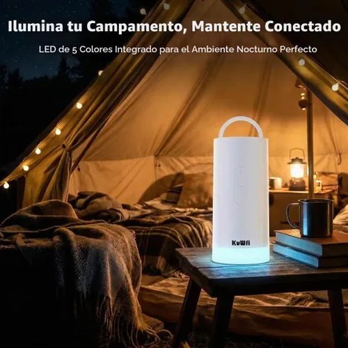 Vista 6 de KuWFi Punto de acceso portátil de 4G LTE Cat6 WiFi, luz que acampa, batería