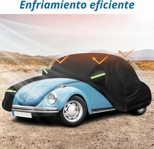 Vista 4 de Funda de automóvil sedán de 2 puertas para Volkswagen Beetle Bug 1960-1980