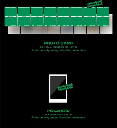 Vista 5 de ATEEZ -Zero - Epílogo de fiebre [Diario ver.] 1 álbum+póster plegado limitado+cultura regalo coreano (calcomanías decorativas, tarjetas fotográficas)