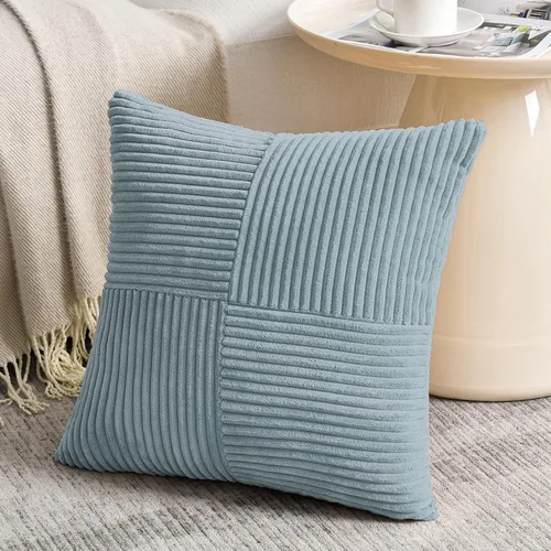 Vista 112 de Fancy Homi - Paquete de 2 fundas de almohada decorativas de color verde oliva pequeñas de 12 x 12 pulgadas para sala de estar, sofá, cama