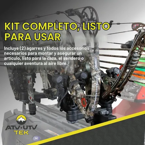 Vista 6 de Portaherramientas, arco, pistola, conductor profesional de la marca ATV Tek, línea FlexGrip, referencia FFG1, Doble