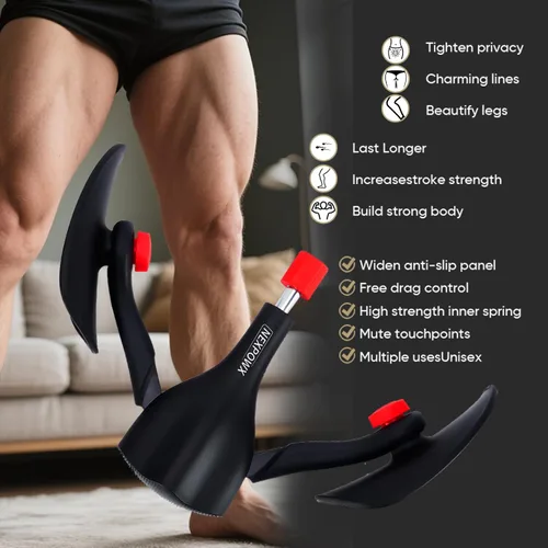 Vista 2 de Kegel Equipo de ejercicio, entrenador de suelo pélvico, entrenador de muslo, equipo de ejercicio de piernas, equipo de fitness en casa, adecuado