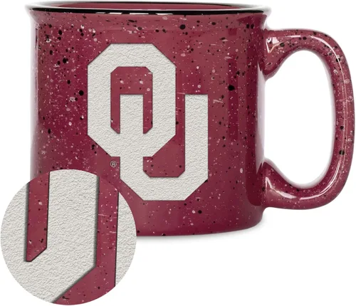 Vista 31 de Rico Industries NCAA Speckle 12oz Laser Engraved Campfire Mug