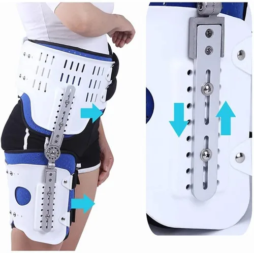Vista 4 de Hip Stabiliser Support Brace, Support Wrap for Hip Muscles Pain Relief Orthosis Compression Brace, Hip Sprain Protection Orthosis Fixation Bracket