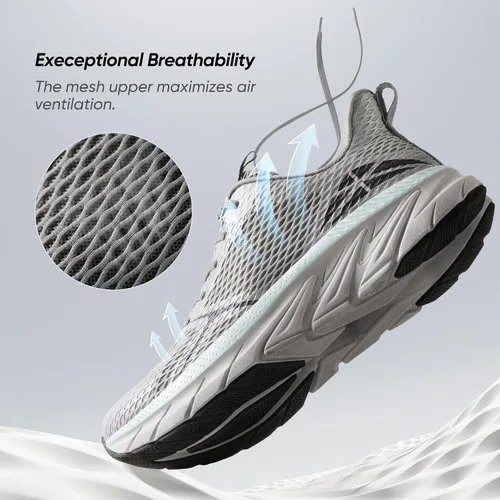 Vista 4 de Zapatos cómodos para caminar para hombre, para correr, tenis, gimnasio, entrenamiento, cross training