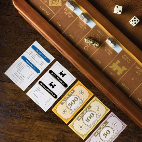 Vista 3 de Juego de mesa Monopoly en madera, de Winning Solutions