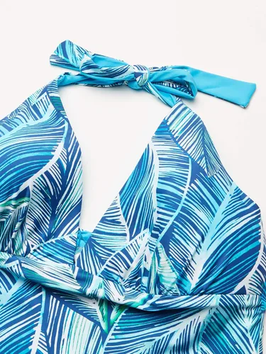 Vista 3 de La Blanca Traje de baño tankini con cuello en V para mujer Planta/Hojas de boceto