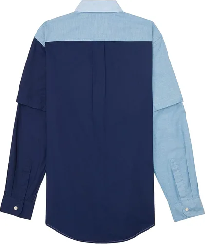 Vista 2 de Tommy Hilfiger Camisa magnética de manga larga con botones para hombre