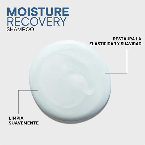 Vista 4 de Joico Moisture Recovery Moisturizing Shampoo For Thick, Coarse, Dry Hair Replenish Moisture Restore Smoothness & Elasticity Reduce Breakage