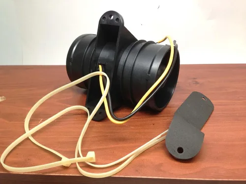 Vista 4 de Soplador de sentina turbo marino de alto rendimiento en línea de 3 pulgadas de diámetro 12V