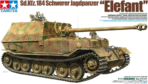 Vista 2 de Tamiya Modelos Alemán Sdkfz184 Elefant 1/35