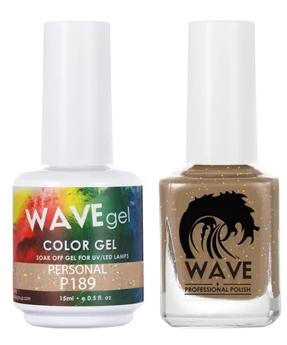 Vista 71 de WAVEGEL - Juego dúo de gel y esmalte de uñas a juego - Colección Simplicity - #P109 Blizzard I 0.5 onzas