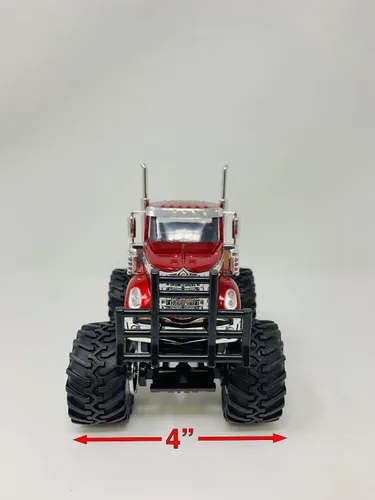 Vista 3 de New-Ray 1:43 Escala Internacional Lonestar Monster Truck (suspensión de trabajo)