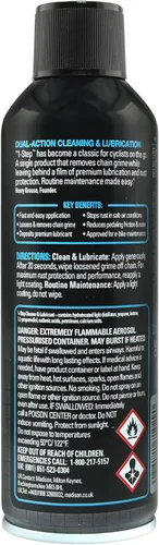 Vista 2 de Limpiador y lubricante de 1 paso Finish Line Aerosol de 8 onzas