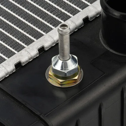 Vista 9 de Radiador compatible con E-250 Econoline 1997-2002 5.4L, E-350 Super Duty 1999-2018 5.4L, 6.8L, 7.3L, E-350 Econoline Club Wagon 1997-2002 5.4L