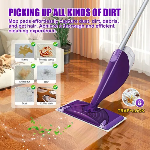 Vista 4 de Paquete de 30 repuestos de almohadillas para trapeador Swiffer Wet Jet Mop