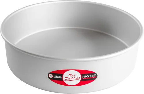 Vista 29 de Fat Daddio's Juego de moldes para pasteles redondos uniformes de aluminio anodizado de 4 niveles, profundidad de 2 pulgadas