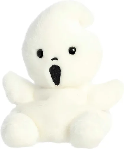 Vista 5 de Aurora Adorable animal de peluche Palm Pals Boo Ghost – Divertido peluche coleccionable para niños y adultos – Perfecto para decorar habitaciones