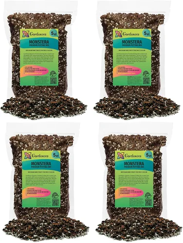 Vista 31 de Gardenera Tierra para macetas prémium para plantas de interior y plantas tropicales, tierra para replantear todo tipo de plantas de interior - 1