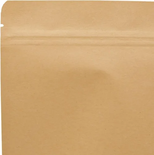 Vista 3 de Bolsas de pie de papel Kraft, bolsas sellables para ventana transparente para embalaje (7 x 10 pulgadas, 120 unidades) – Bolsas de pie sellables