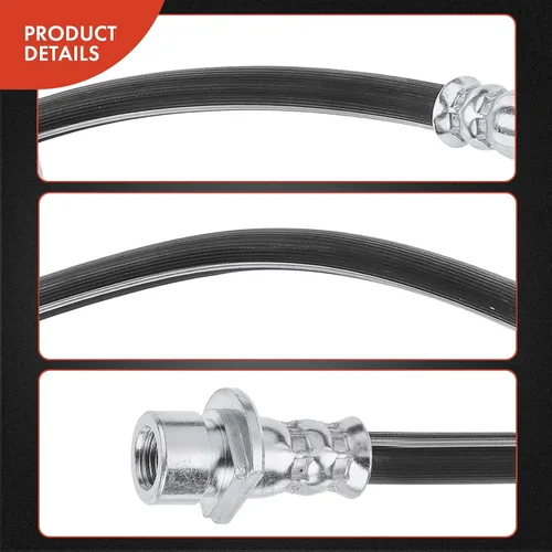 Vista 5 de A-Premium Manguera hidráulica de freno delantero compatible con modelos Honda, Acura e Isuzu seleccionados - Accord 1990-1997, Odyssey 1995-1998, CL