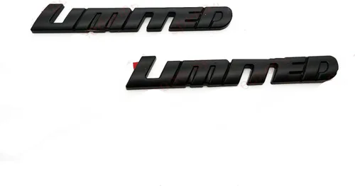 Vista 2 de Emblema de superposición negro 4Runner Tundra Tacoma Limited 0016-35072