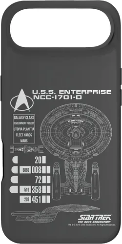 Vista 27 de Star Trek: The Next Generation U.S.S. Enterprise NCC-1701-0 Case for iPhone 17