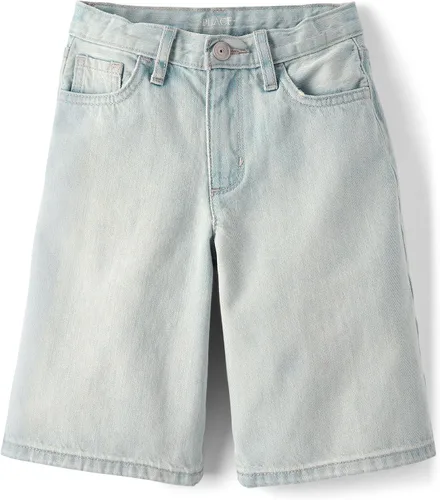 Vista 5 de Pantalones cortos midi de mezclilla Lavado Ainsley