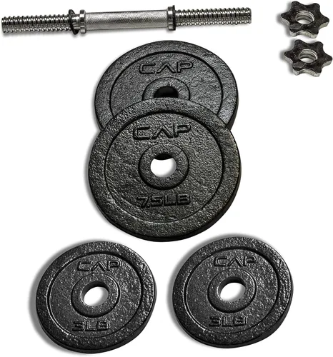 Vista 3 de Cap Barbell Adjustable Dumbbell Weight Set Multiple Options