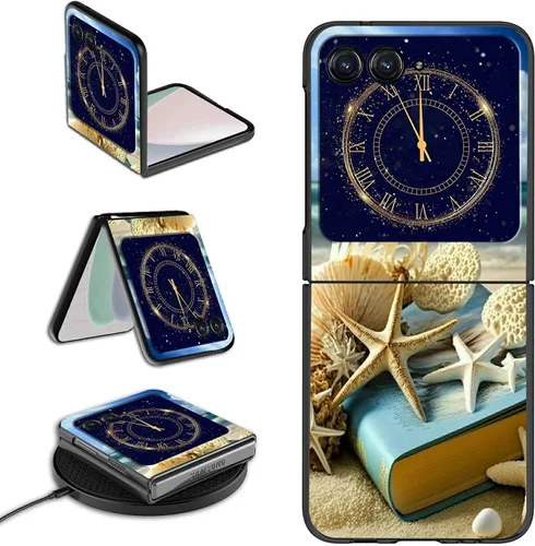 Vista 49 de Rossy Funda para Motorola RAZR 5G, para Moto RAZR 5G, funda delgada y ligera de policarbonato duro a prueba de golpes para Motorola Moto RAZR 5G