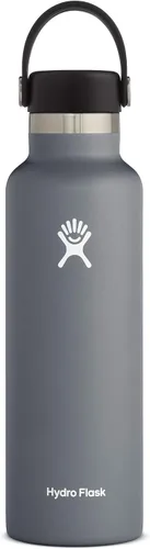 Vista 49 de Hydro Flask Botella de agua – Acero inoxidable aislado – Antiderrames, a prueba de fugas en 21 oz Tonal Trillium